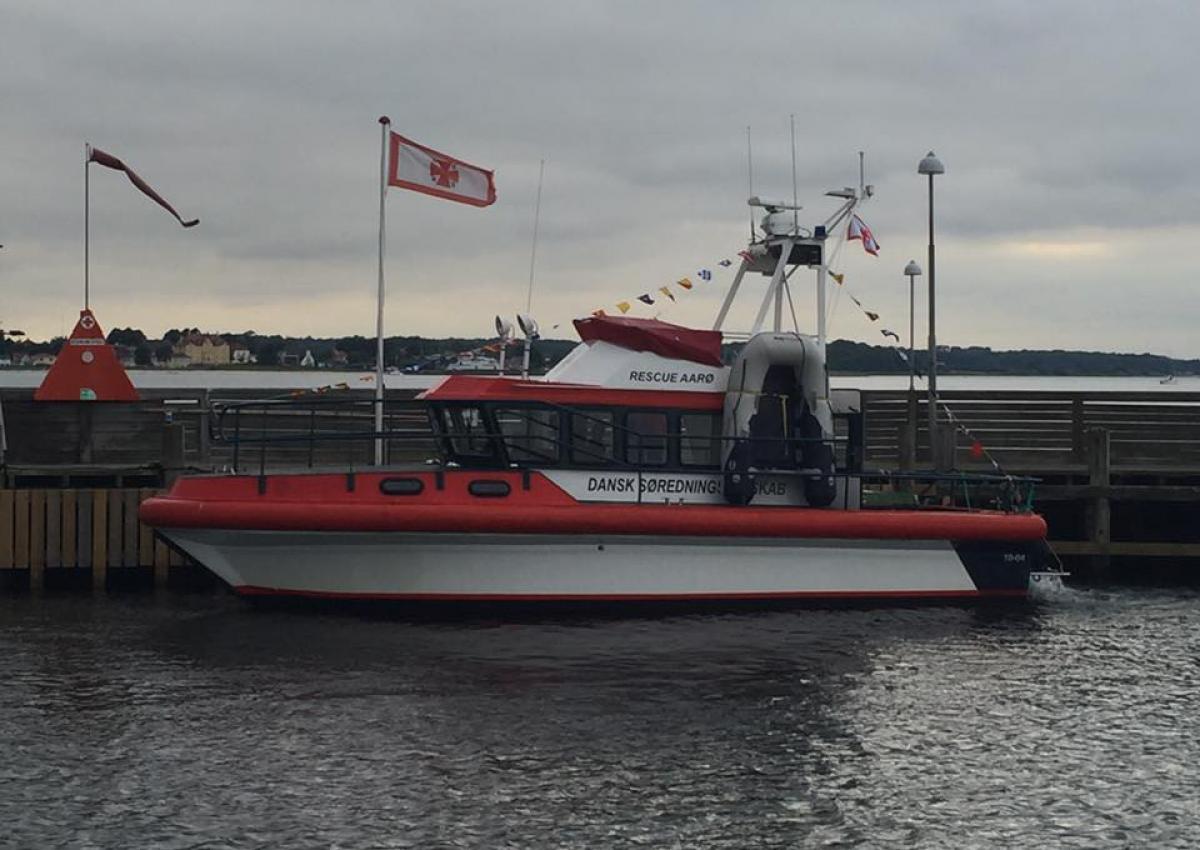 En stor dag på Aarø - Ny båd i DSRS
