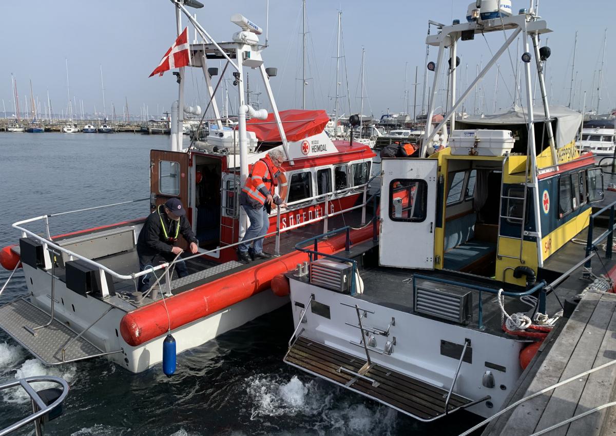 Rescue Heimdal og Kertemindes nye båd