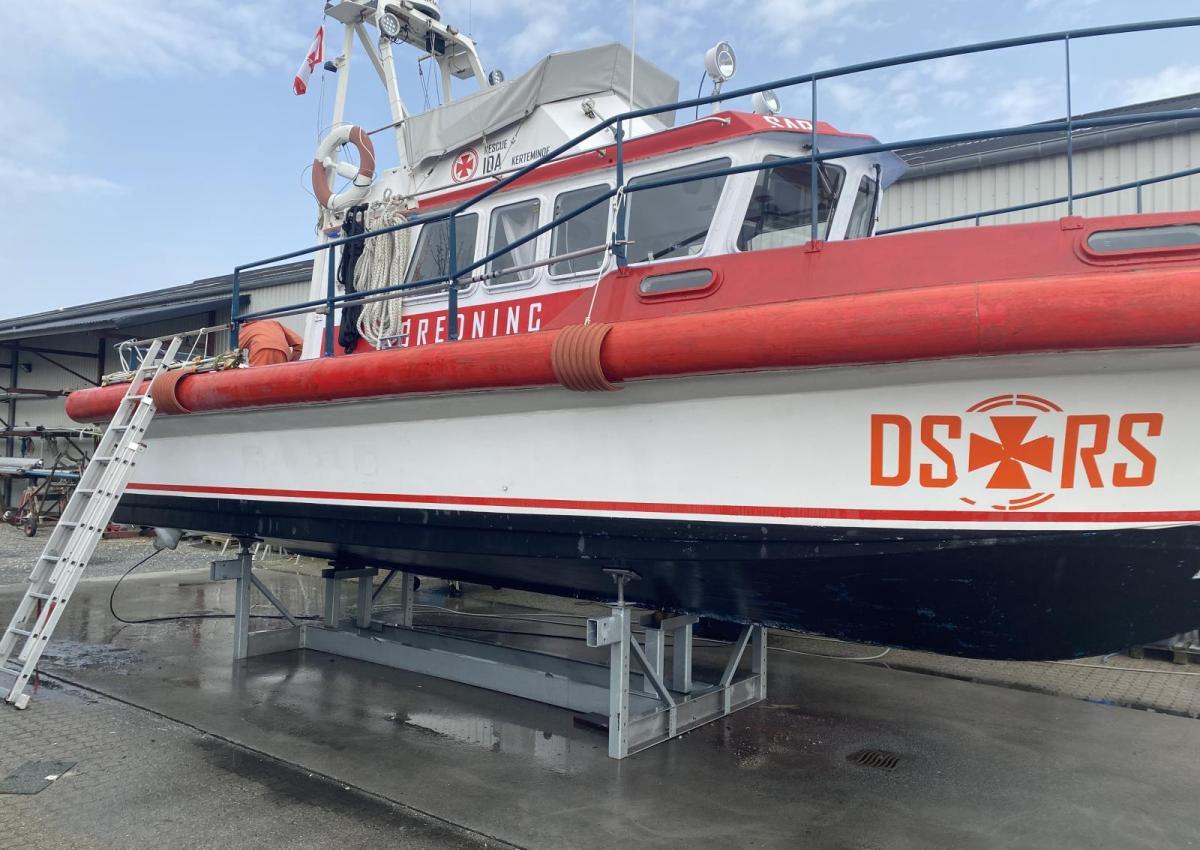 Rescue Ida på land