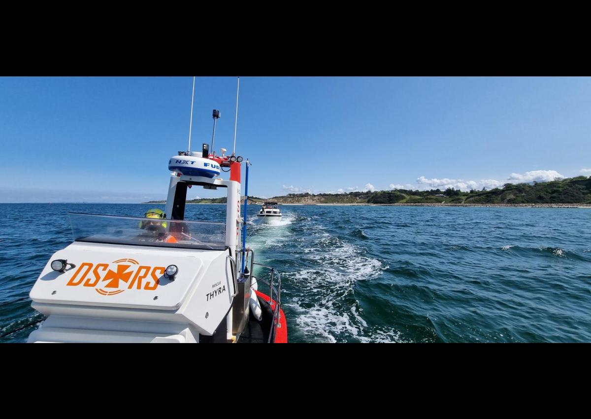 Motorskade ved Vejby Strand
