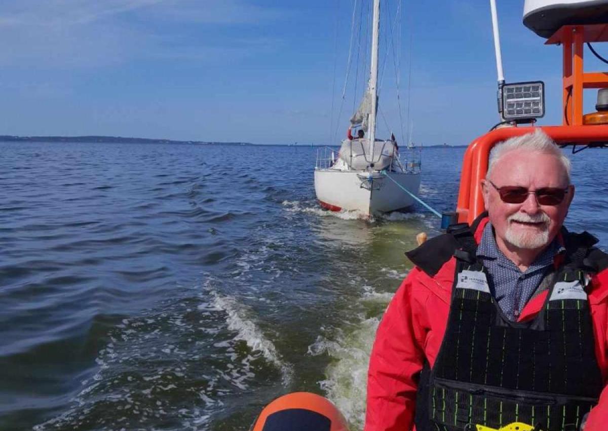 Havaristen bleb bugseret til Nibe