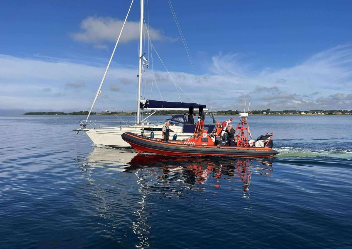 33 fod Maxi på siden af Rescue Frigg