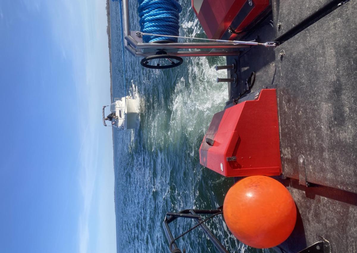 Motorhavari i Horsens Fjord