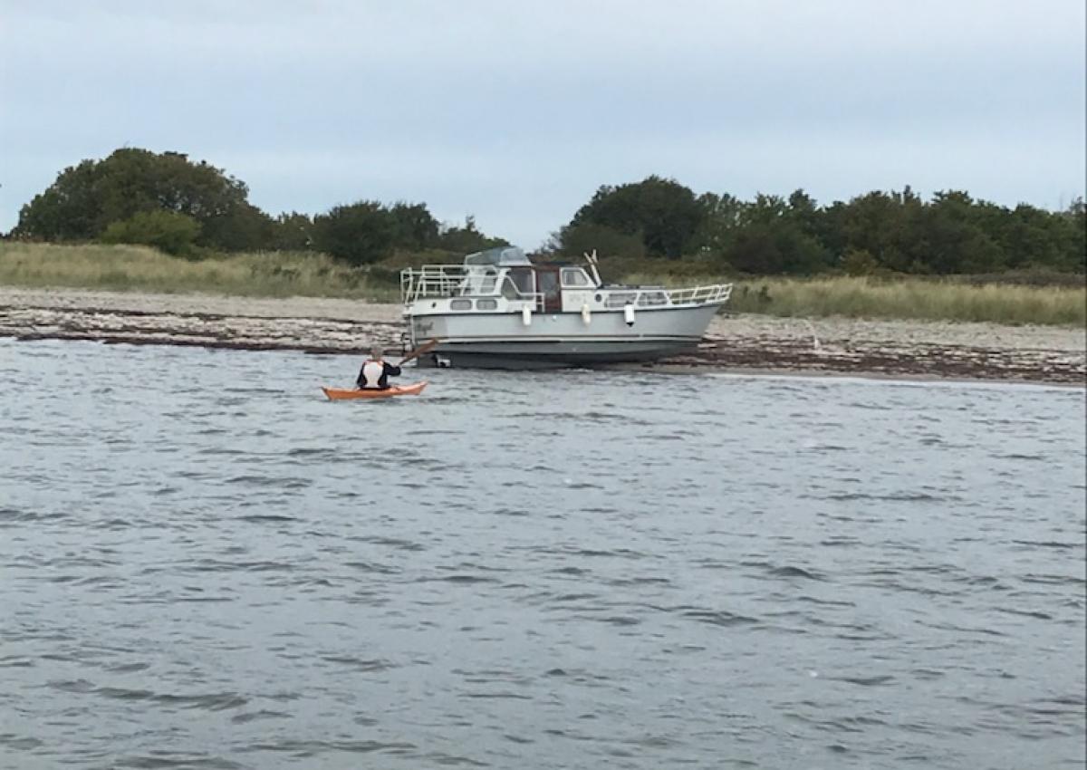 Skib på grund