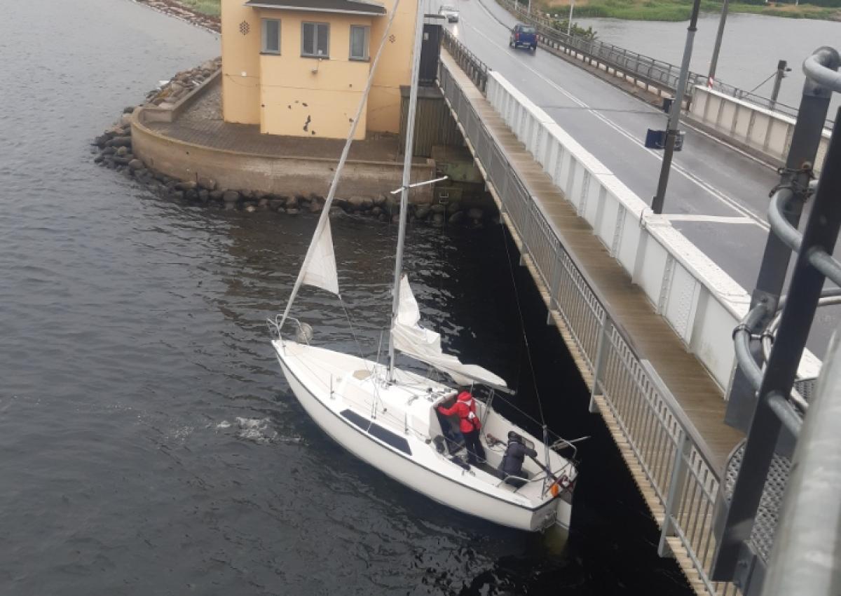 Billed taget af brovagten på Kronprins Frederiks bro(tak, sjældent vi ser det fra den vinkel)