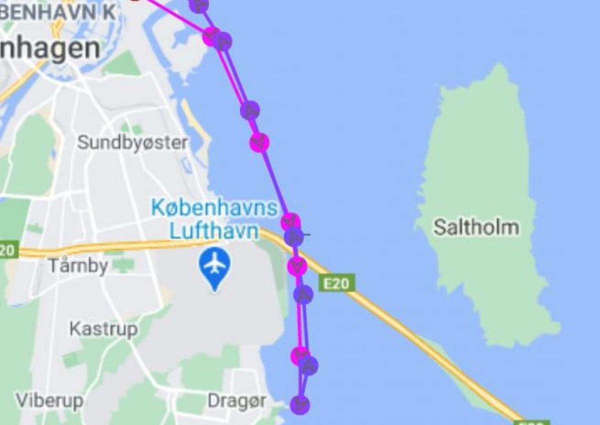 Næsten i havn