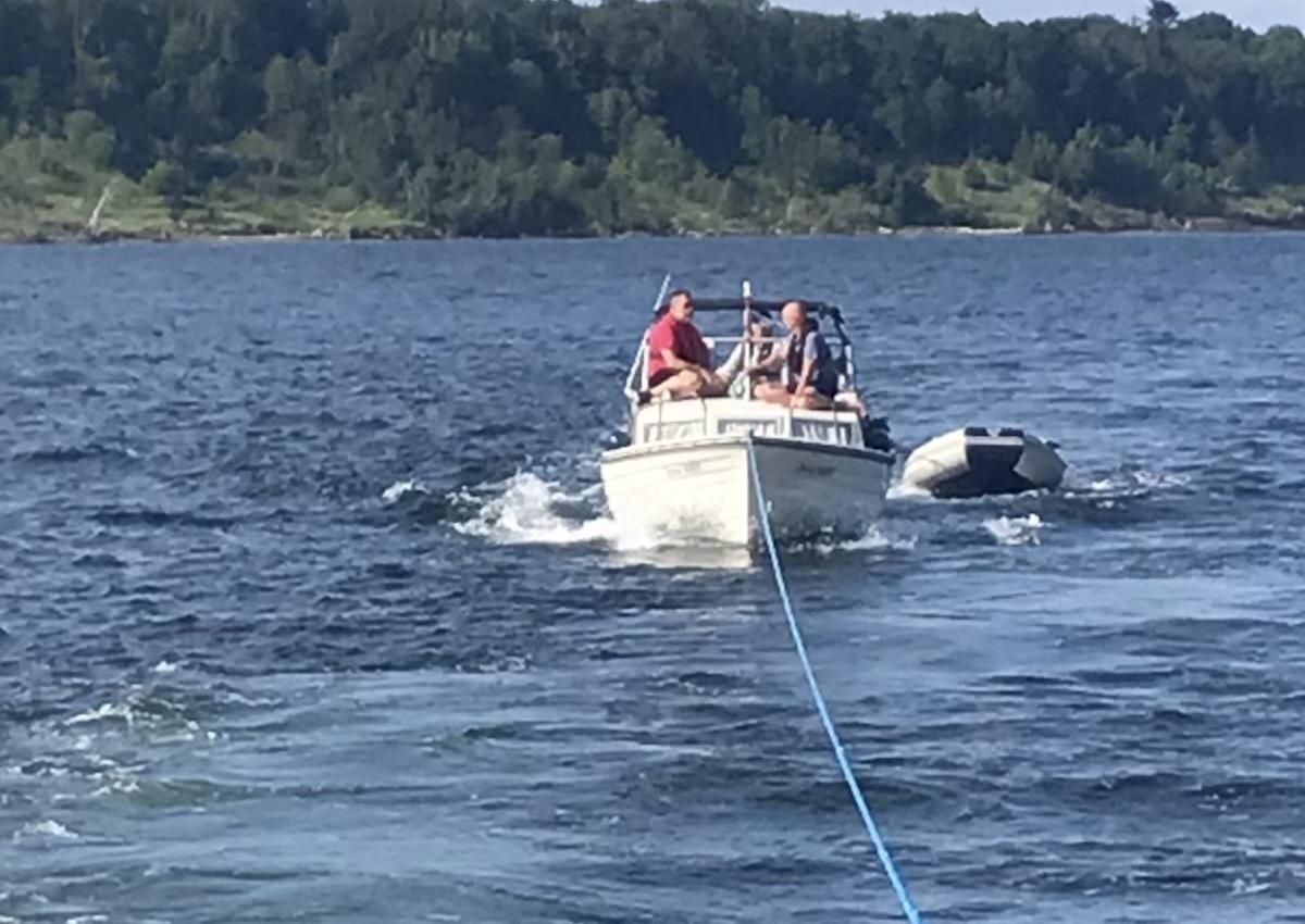 24 fods Joda med motorstop ved Trelde Næs