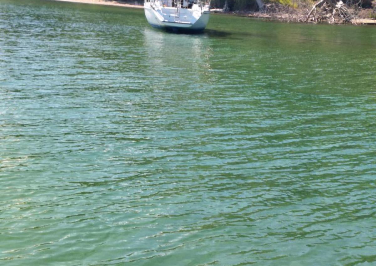 41 fods sejlbåd stødte på grund ved indsejlingen til Horsens Fjord