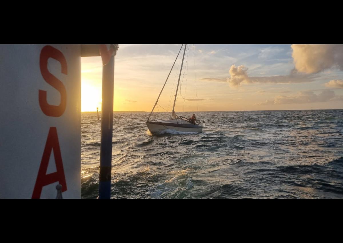 På vej i sikker havn.