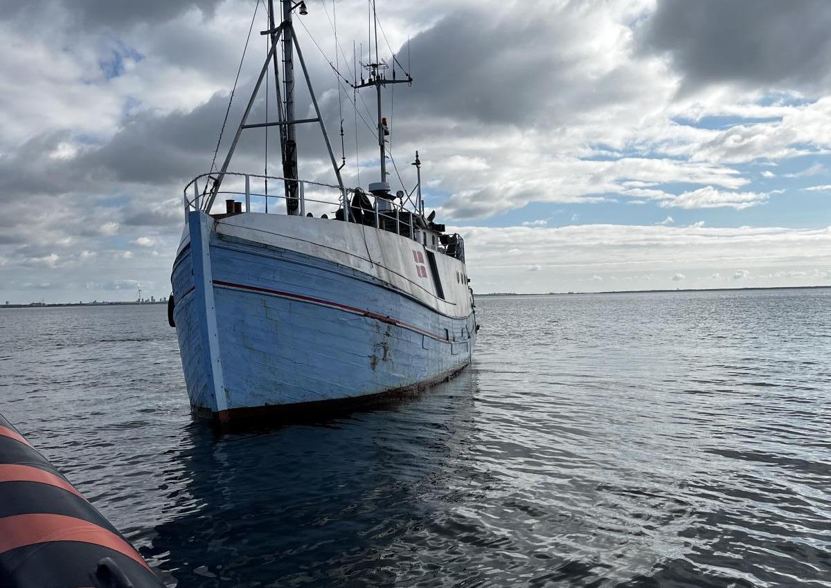 fiskekutter uden gear og fremdrift