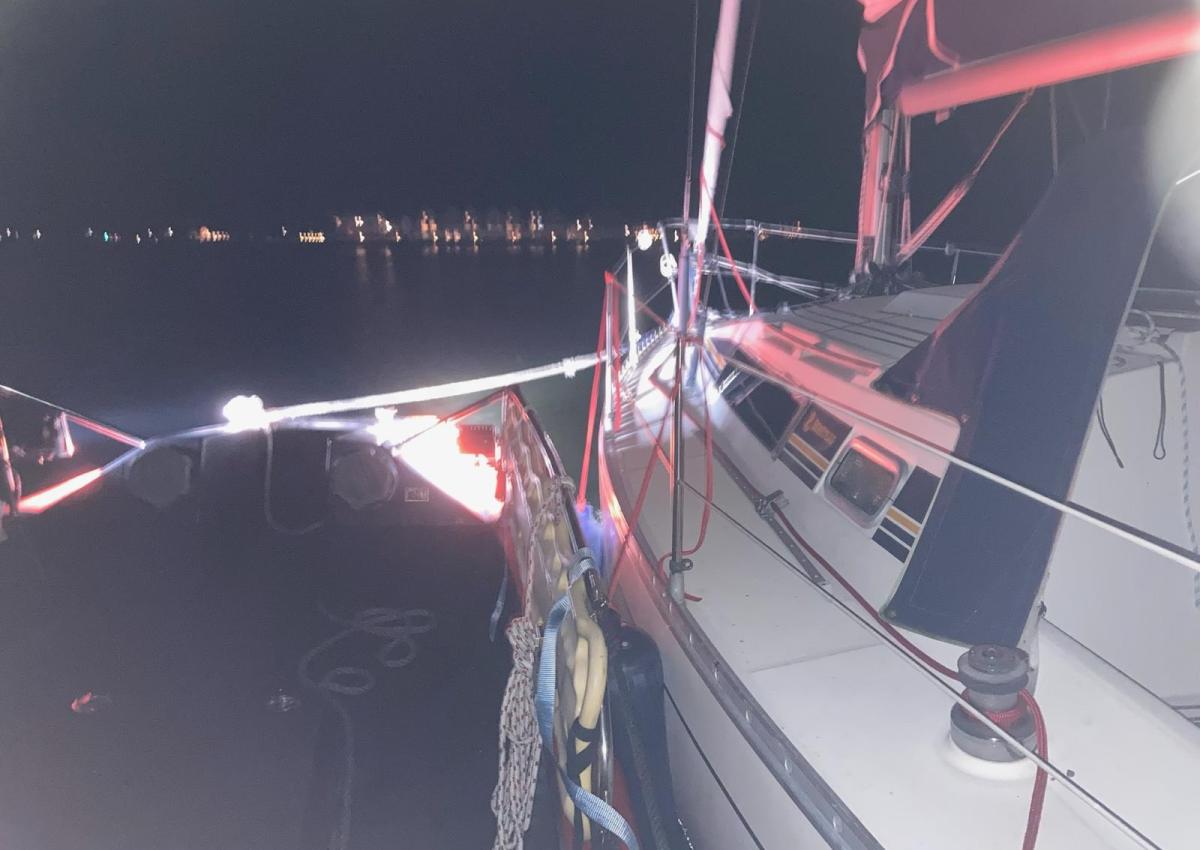 Manglende strøm i Nykøbing Bugt