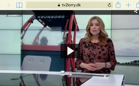 DSRS Helsingør i Tv2 lorry