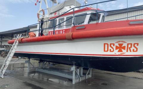 Rescue Ida på land