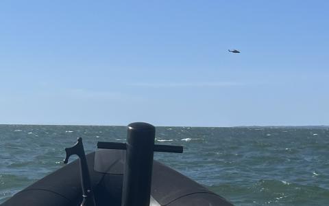 SAR-eftersøgning efter savnet kajakroer