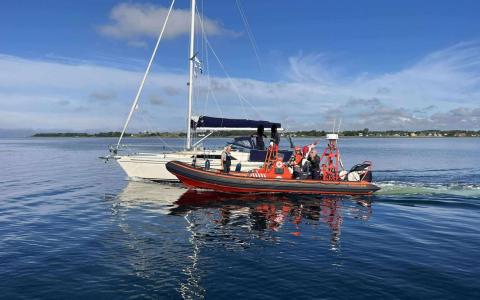 33 fod Maxi på siden af Rescue Frigg
