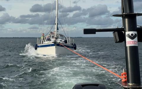 Halberg Rassy 37 med defekt gear