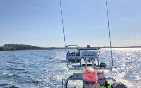 Bugsering i flot vejr