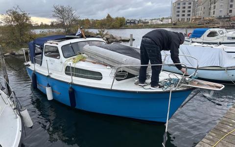 Albin 26 kom sikkert i havn
