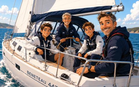 Beneteau med motorproblemer