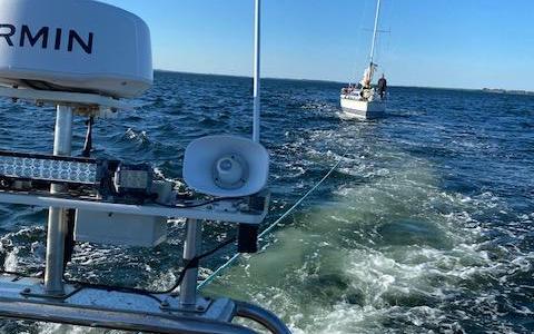 Havarist ved Kalvehave havn