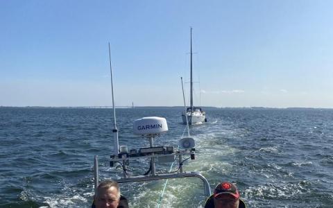 Hall under bugsering til Vordingborg
