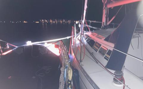 Manglende strøm i Nykøbing Bugt