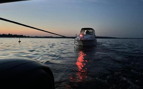 Kort bugsering til Kerteminde Marina