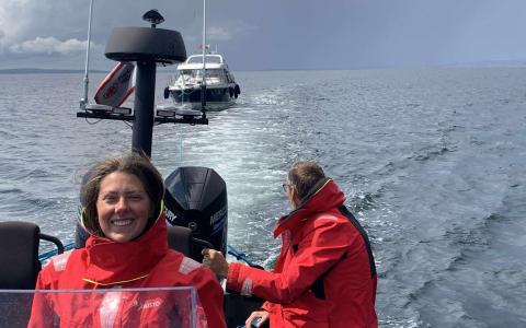  Dagens første udkald – motorstop i Vejle Fjord