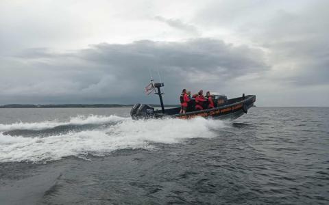 personafhentning fra større skib