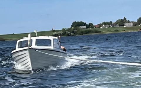 Bugsering efter motorskade
