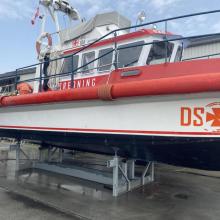 Rescue Ida på land